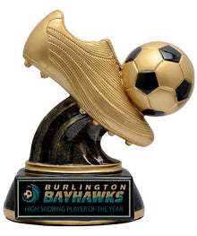 RF00024KG, Golden Boot Award 6.25" image 0