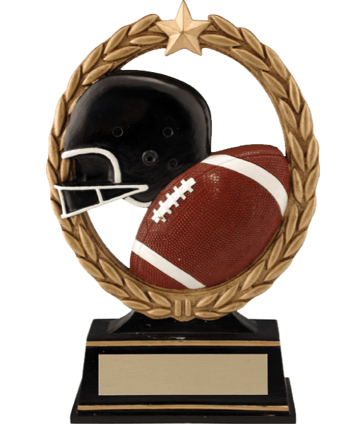 RF03028FC, Football Wreath image 0