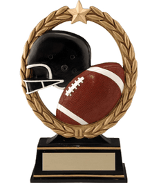 RF03028FC, Football Wreath image 0