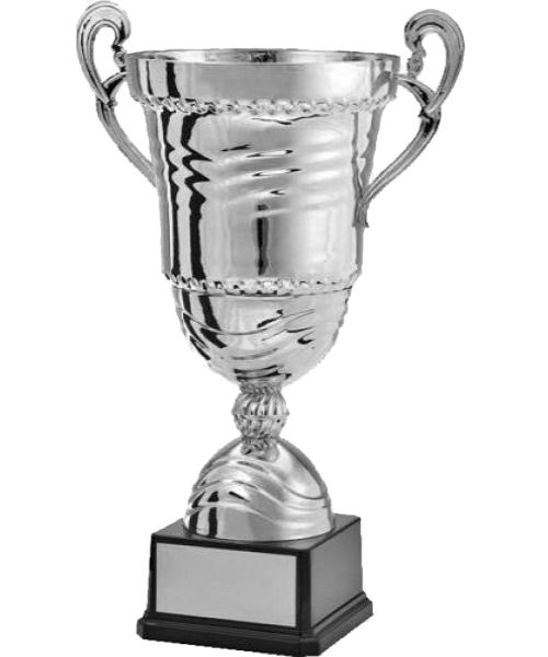 EC1402-02, Wave Cup - Silver 19.75" image