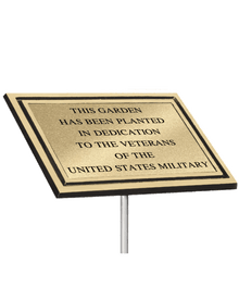 Cast Aluminum Plaques(Rod) image 0