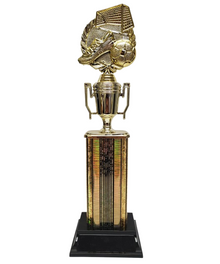 Rising Soccer Trophy image 0