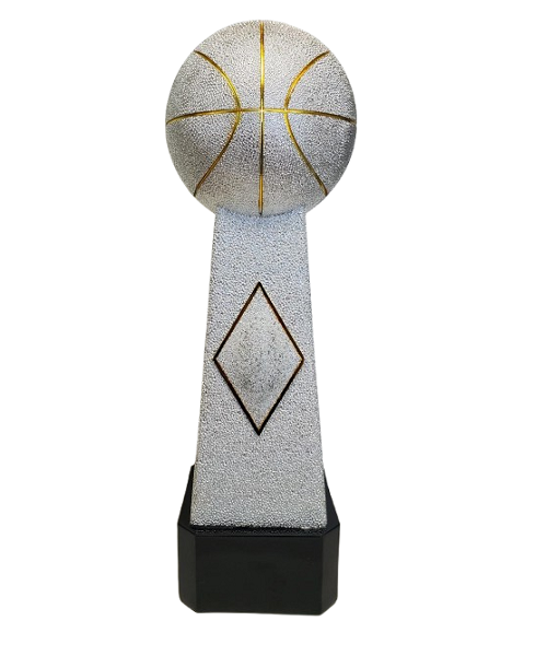 Conqueror Silver Basketball Resin (2 sizes) image 2