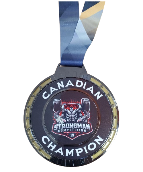 MT-77 Gladiator Medal 6.5" - Black Nickel image