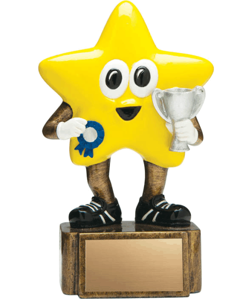RSL1001, Yellow Star Winner 4.75" image 0