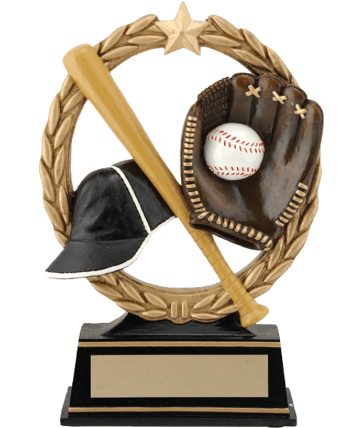 RF03021FC, Wreath Baseball image 0