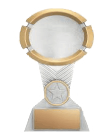 XRO5010, Silver and Gold Insert Holder image 0