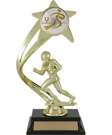 T18-68104, Football Trophy 10" image 0