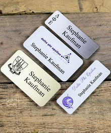 Aluminum Sublimated Name Badges, 1x3" image 0