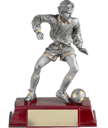 3012A-12, Silver Soccer Player (M/F) image 0