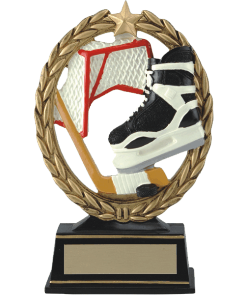 RF30315FC, Wreath with Net, Stick, Skate image 0