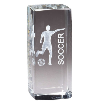 Exclusive Brilliance Cube CA-22 - 4.5" Soccer image