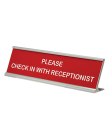 3503-12, Desk Sign HOLDERS (8" / 10") image 0