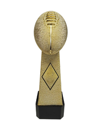 Conqueror Gold Football Resin (2 sizes) image 0