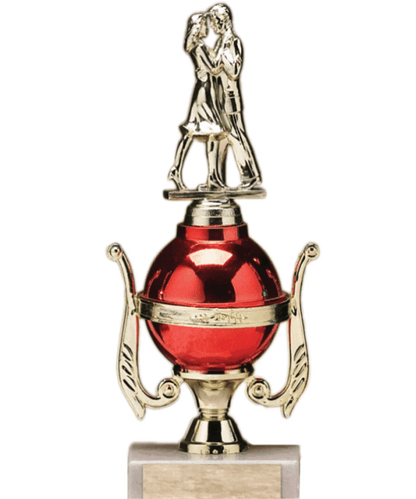 Ball on Marble - 10.25" Red image