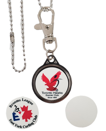 DT-38, 3 in 1 Round Series Keychain 1" image 0