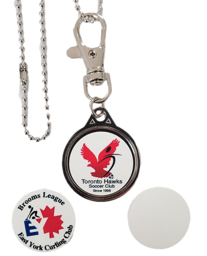 DT-38, 3 in 1 Round Series Keychain 1" image 0