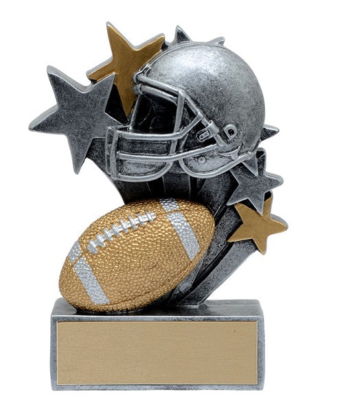 RFBLST028PG, Football Starblast 4.75" image 0