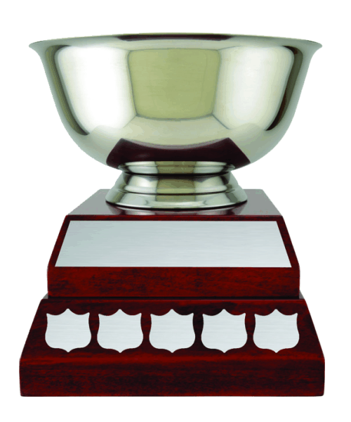 Rosewood Bowl 2 Tier Trophy image 0