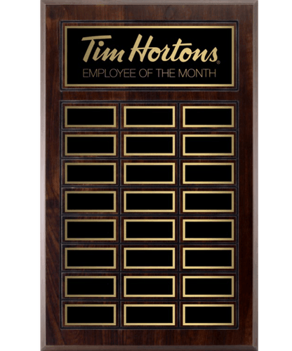 113100A, Cherrywood Annual Plaque - 12 x 18.75" image