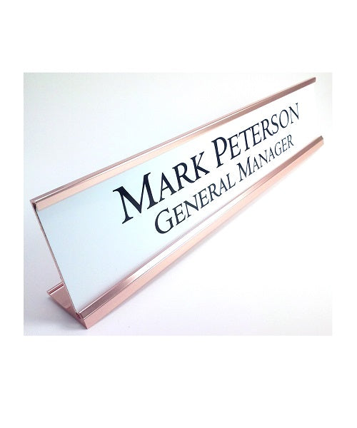 ASP2x8, Aluminum Sublimated Plate 2x8" image 2