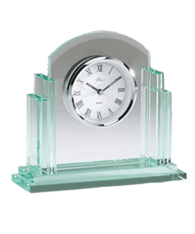Jade Glass Clock image 0