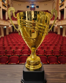 Bellagio Trophy Cup Gold 24.5"