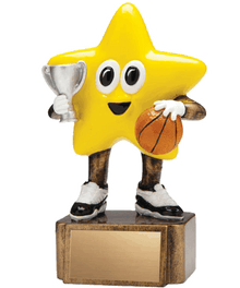 RSL1003, Yellow Basketball Star image 0