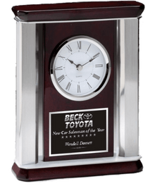 Rosewood Mantle Clock image 0