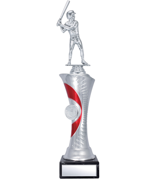 Starburst Silver - 11.5" Silver/Red image