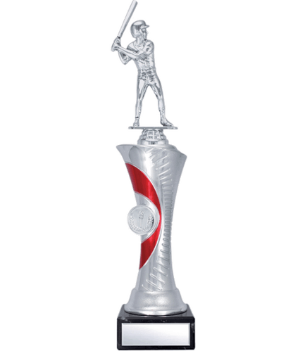 Starburst Silver - 11.5" Silver/Red image