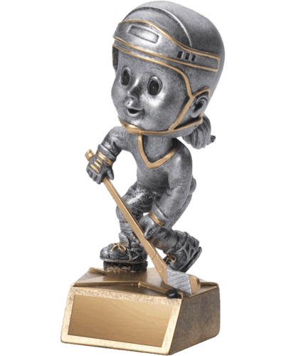 BH561, Bobble Head Hockey (M/F) - 5.75" Female image