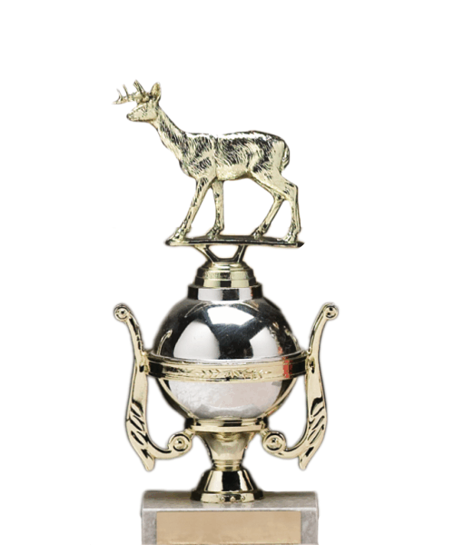 Ball on Marble - 10.25" Silver image