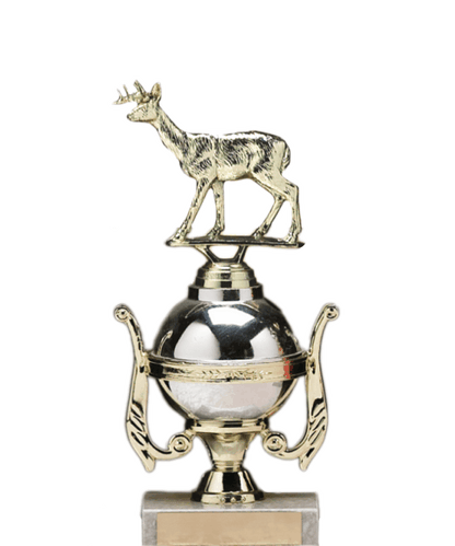 Ball on Marble - 10.25" Silver image