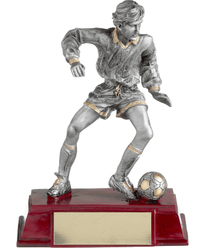 3012A-12, Silver Soccer Player (M/F) - 6" Male image