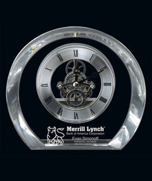 Tiffany Glass Clock (6x5.5") image 0