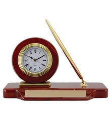 GI00270, Deluxe Desk Clock, 9" image 0