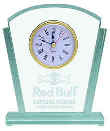 GI00020, Springbrook Glass Clock 6.5" image 0