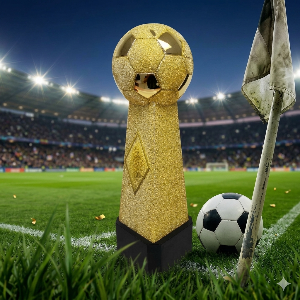 Conqueror Gold Soccer Resin (2 sizes)